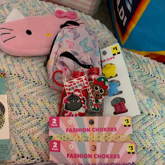 Hello Kitty Pink Birthday Banner,bags and thank you cards all new - Picture 11 of 11